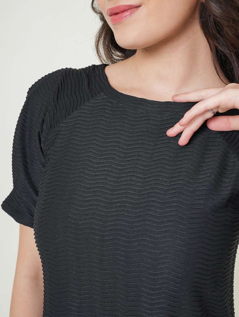 women self design short sleeves a-line dress - 22549495 -  Standard Image - 1