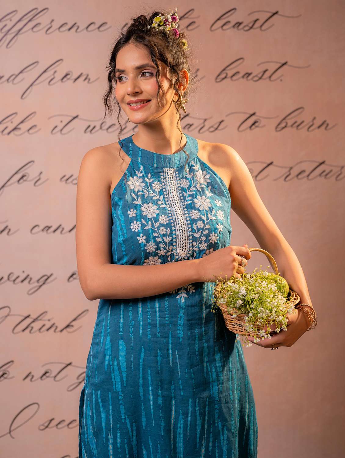 women printed sleeveless straight kurta - 22550274 -  Standard Image - 1