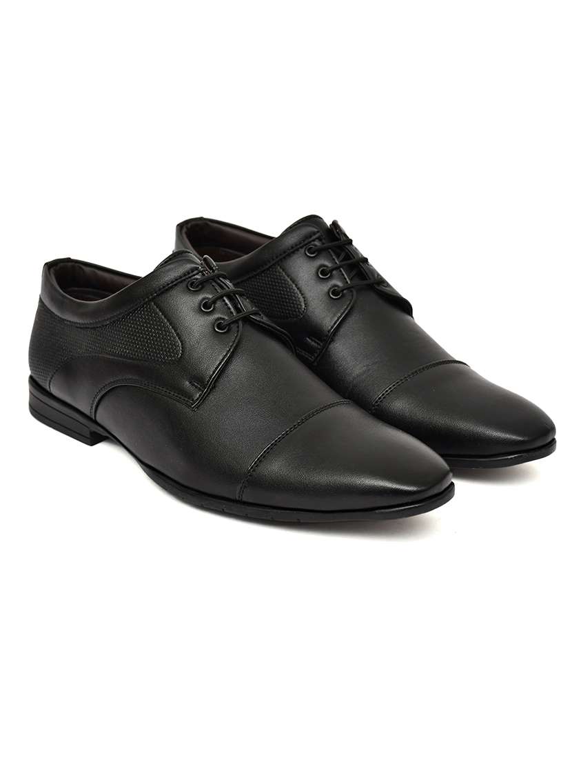 men black lace-up derby - 22550342 -  Standard Image - 1