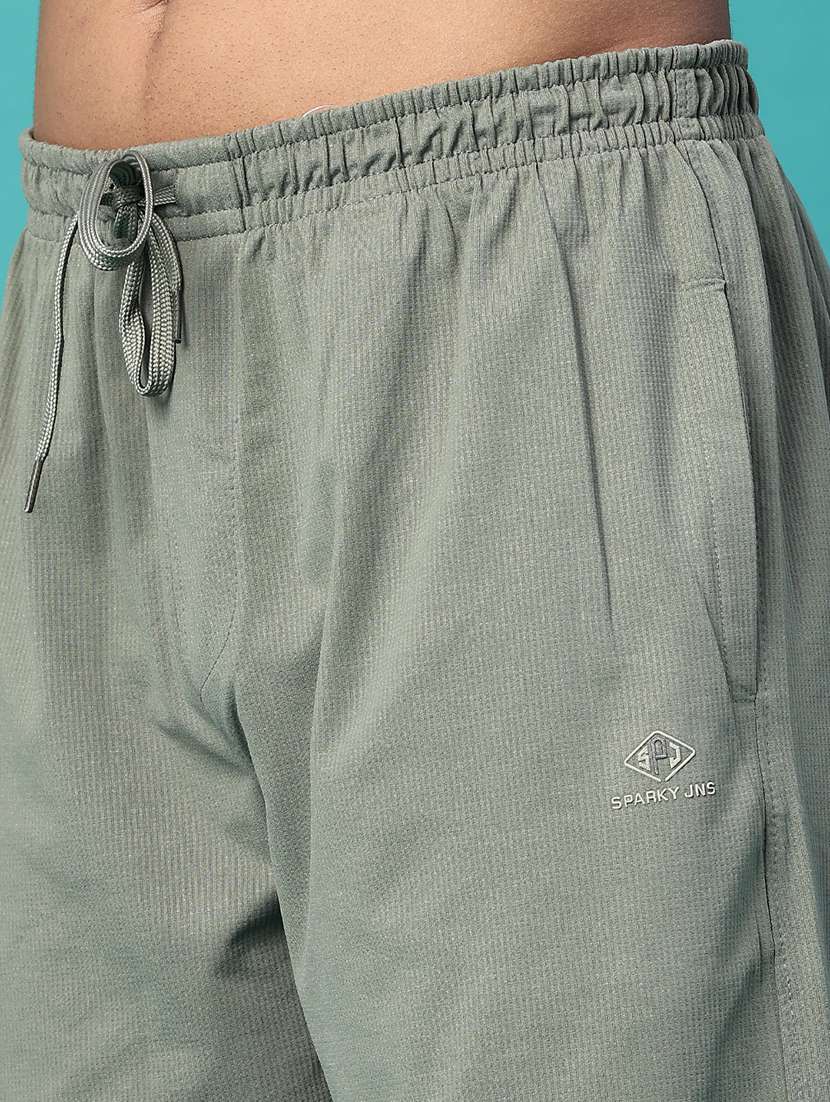 Men Solid Mid Rise Regular Fit Track Pant - 22552175 -  Standard Image - 1