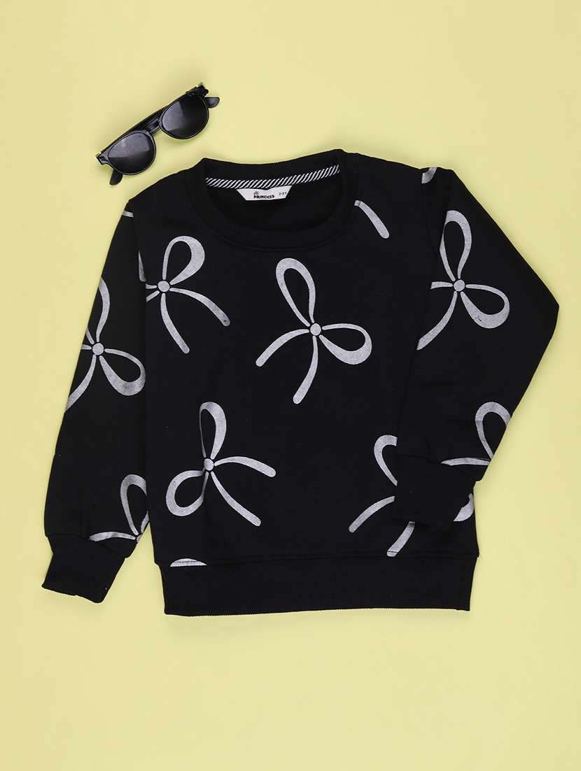 Girls Printed Long Sleeves Sweatshirt - 22552950 -  Standard Image - 1