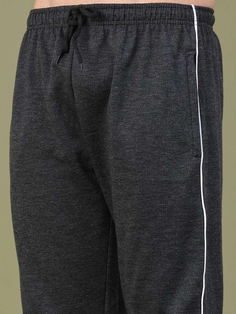 Men Side Striped Mid Rise Full Length Track Pant - 22553086 -  Standard Image - 1