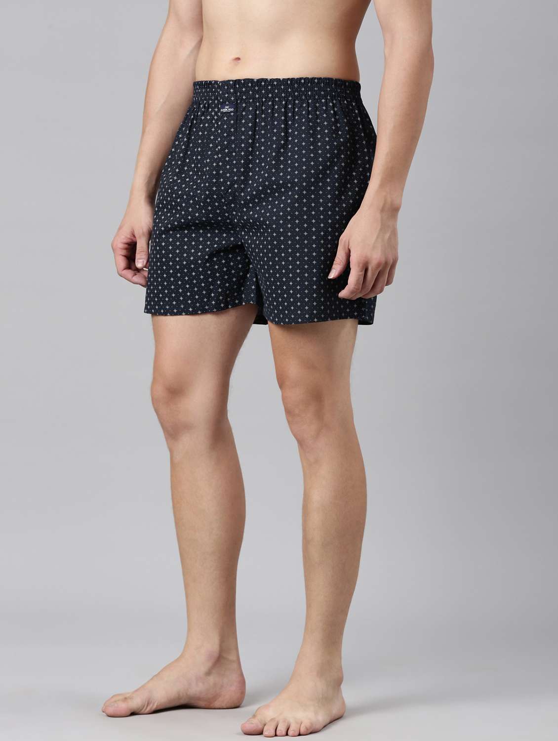 Men Pack Of 2 Mid Rise Loungewear Boxer - 22554176 -  Standard Image - 1
