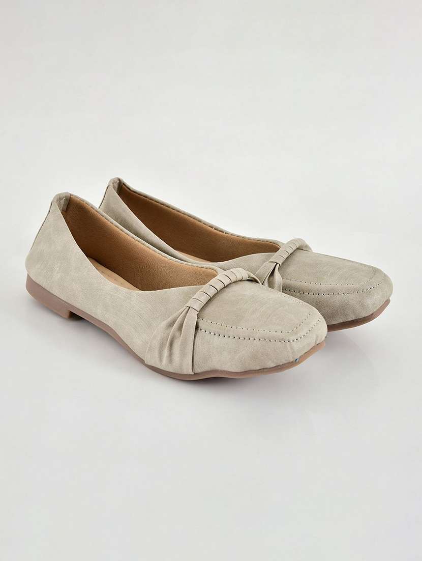 women solid slip on ballerina - 22554630 -  Standard Image - 1