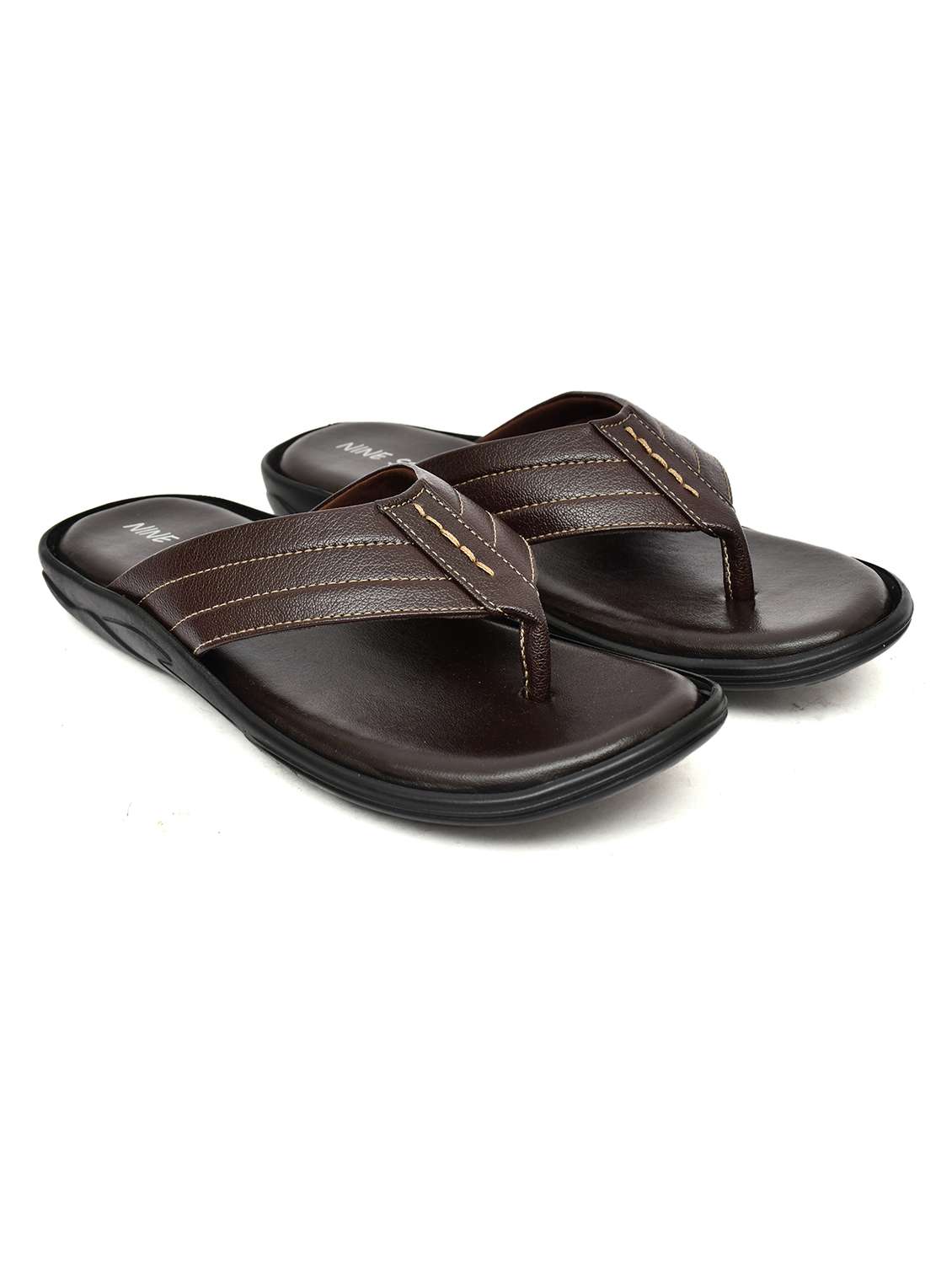 Men Solid Toe Seperator Sandal - 22554847 -  Standard Image - 1