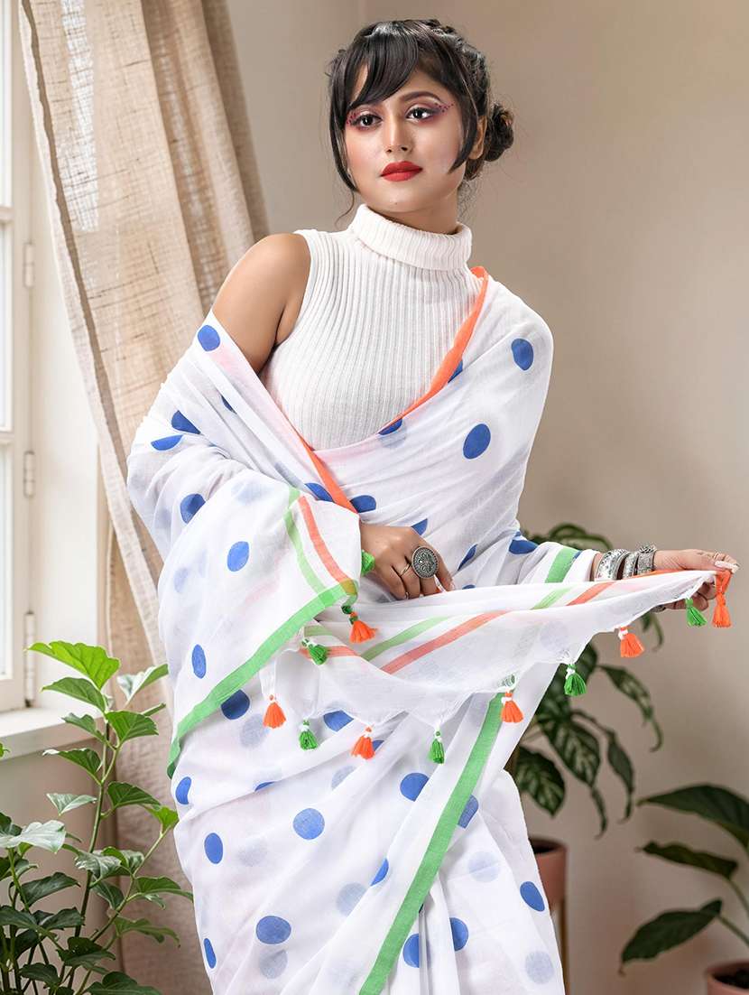 women printed casual wear saree - 22554923 -  Standard Image - 1