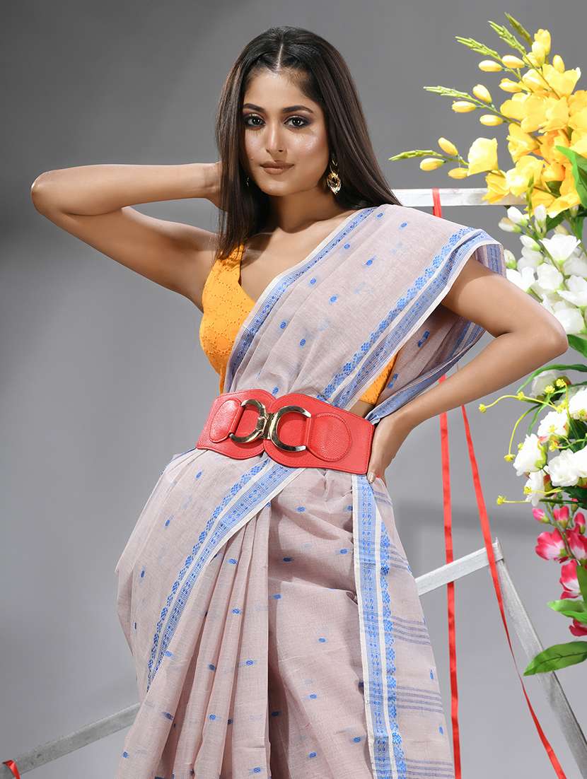 women self design handloom saree - 22554978 -  Standard Image - 1