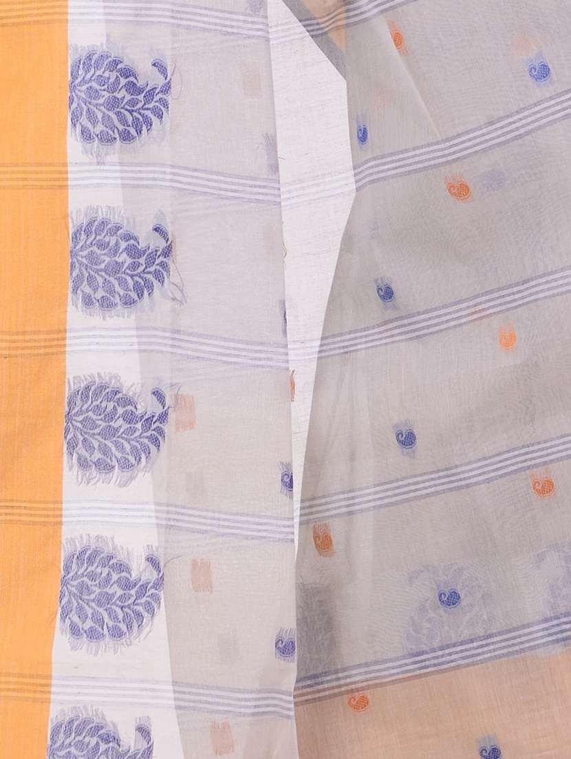 women self design handloom saree - 22554994 -  Standard Image - 4