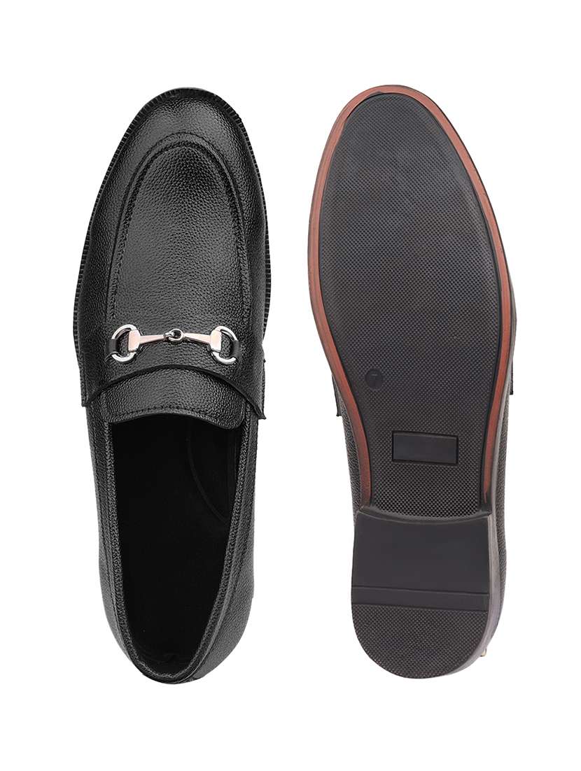 men black slip on loafer - 22555054 -  Standard Image - 4