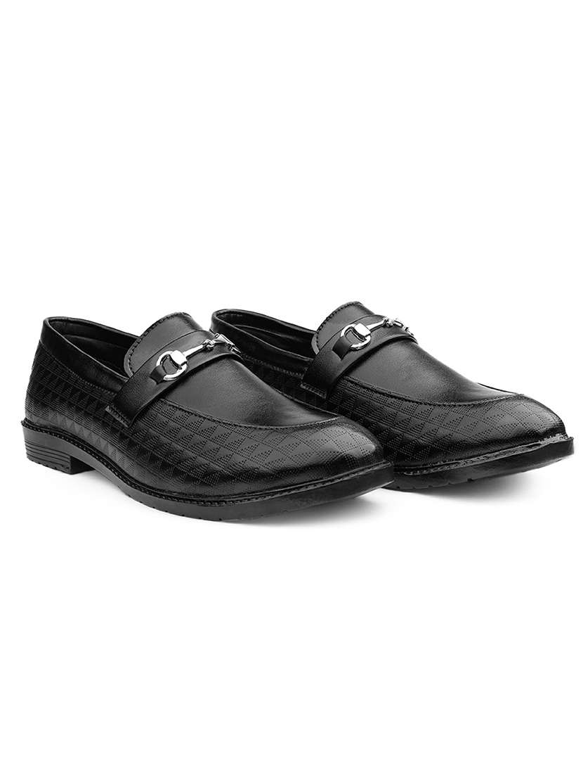 men black slip on loafer - 22555056 -  Standard Image - 1