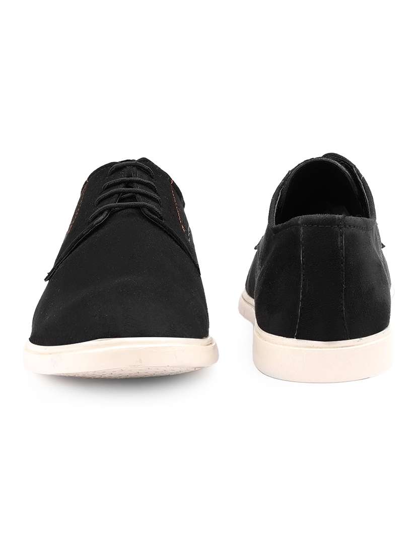 men black lace up sneaker - 22555057 -  Standard Image - 4