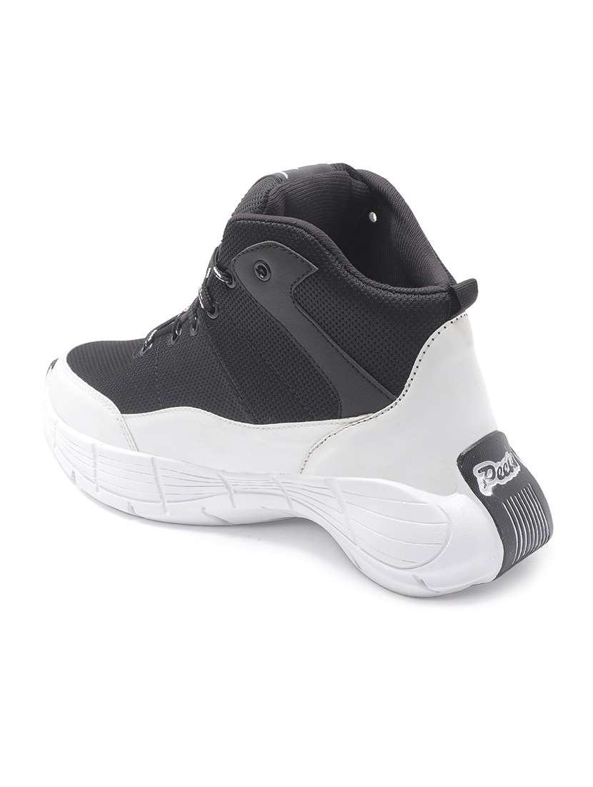 men black lace up sneaker - 22555058 -  Standard Image - 4