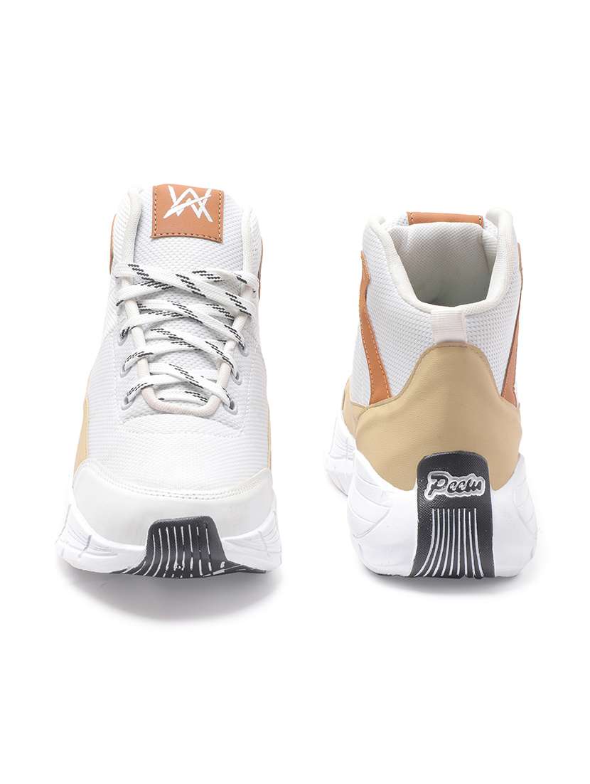 men white lace up sneaker - 22555060 -  Standard Image - 4
