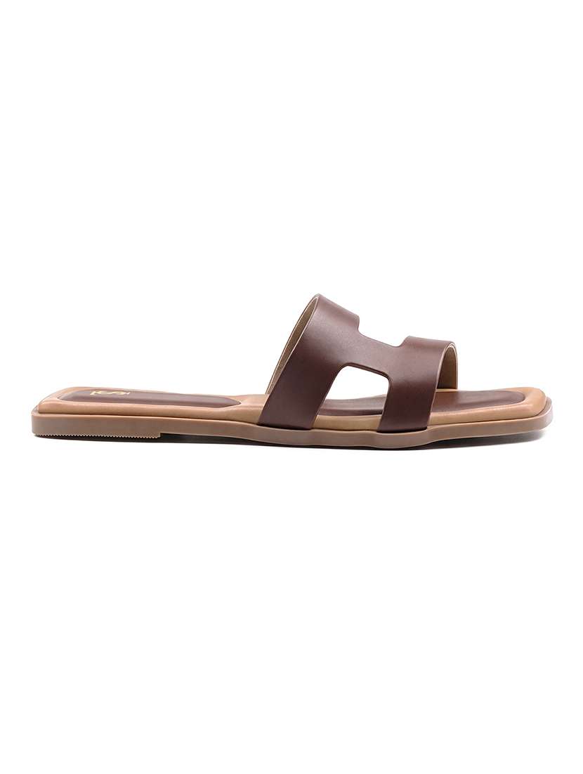 women solid slip on flats - 22555637 -  Standard Image - 1