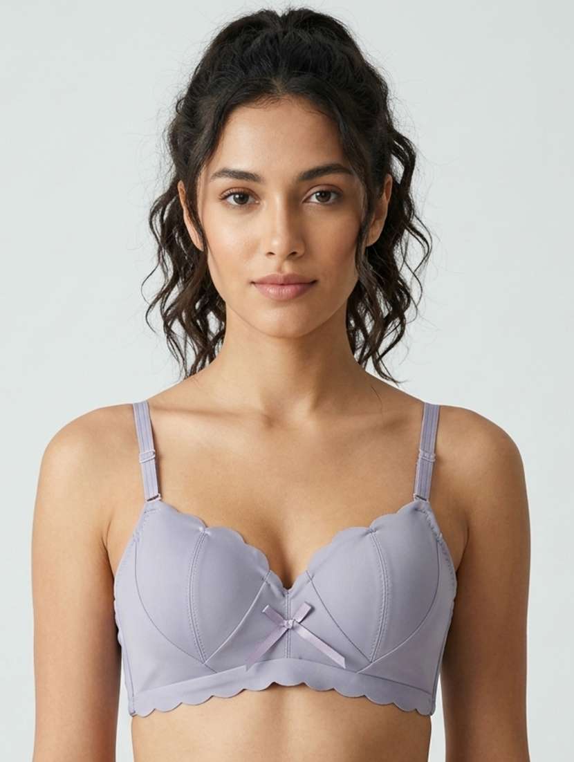 Women Printed Push Up Bra - 22555796 -  Standard Image - 1