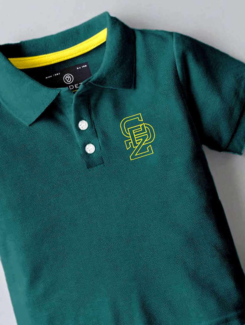 boys pack of 3 printed short sleeves polo t-shirt - 22555810 -  Standard Image - 4