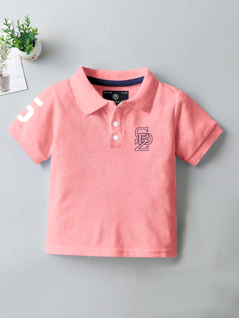 boys pack of 3 printed short sleeves polo t-shirt - 22555815 -  Standard Image - 1