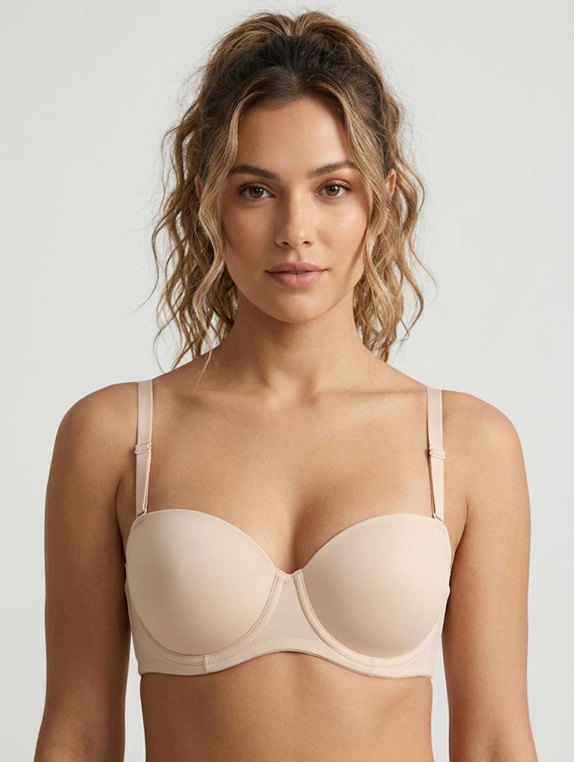 women printed push up bra - 22555893 -  Standard Image - 1