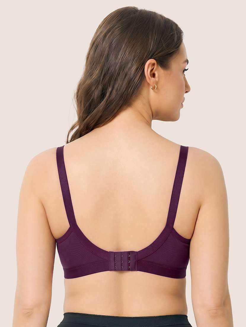 women solid full coverage minimizer bra - 22556869 -  Standard Image - 1