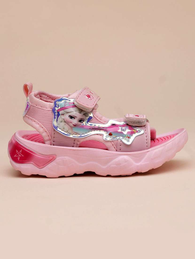 girls printed ankle strap floaters - 22556930 -  Standard Image - 1