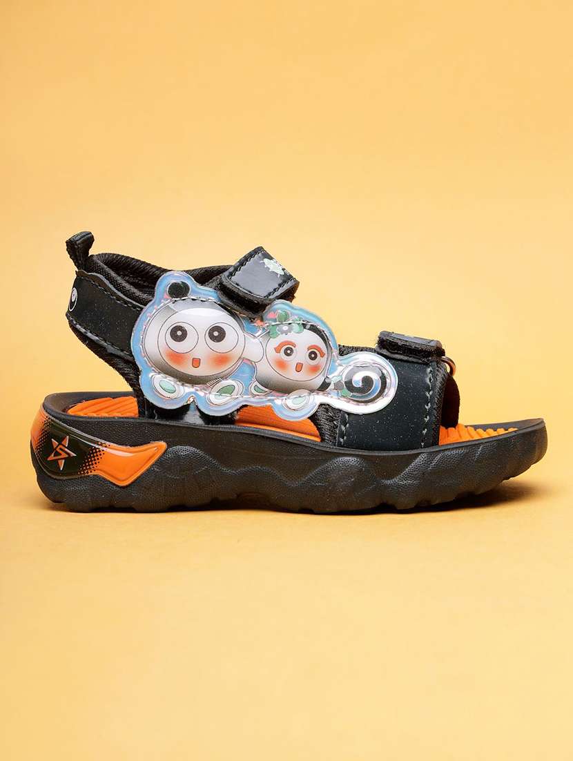 kids printed ankle strap floaters - 22556931 -  Standard Image - 1