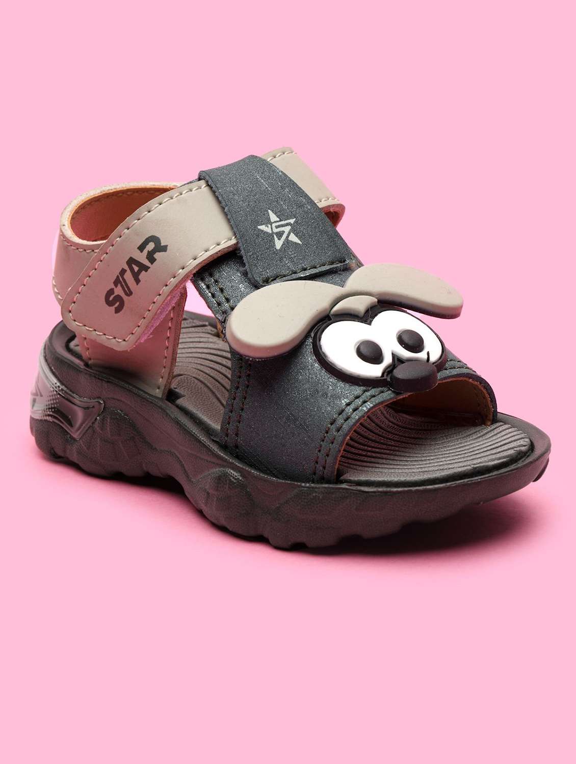 kids printed ankle strap floaters - 22556934 -  Standard Image - 1