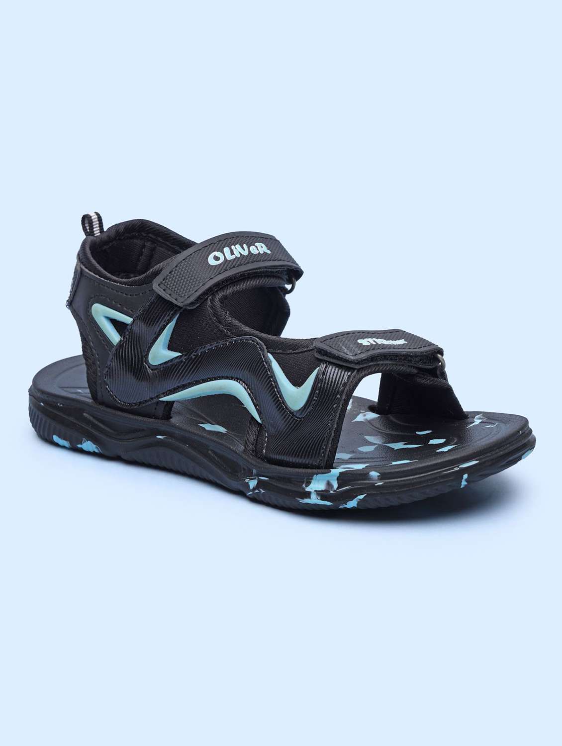 kids printed ankle strap floaters - 22556953 -  Standard Image - 1