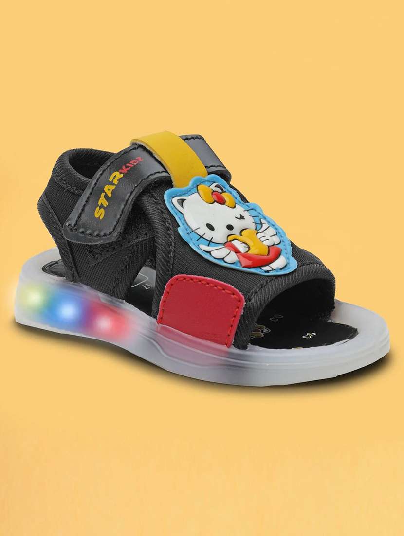 kids printed ankle strap floaters - 22556968 -  Standard Image - 1
