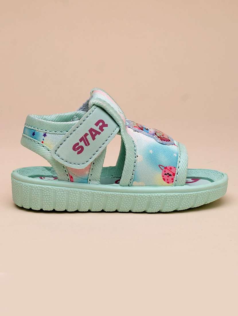 kids printed ankle strap floaters - 22556973 -  Standard Image - 1