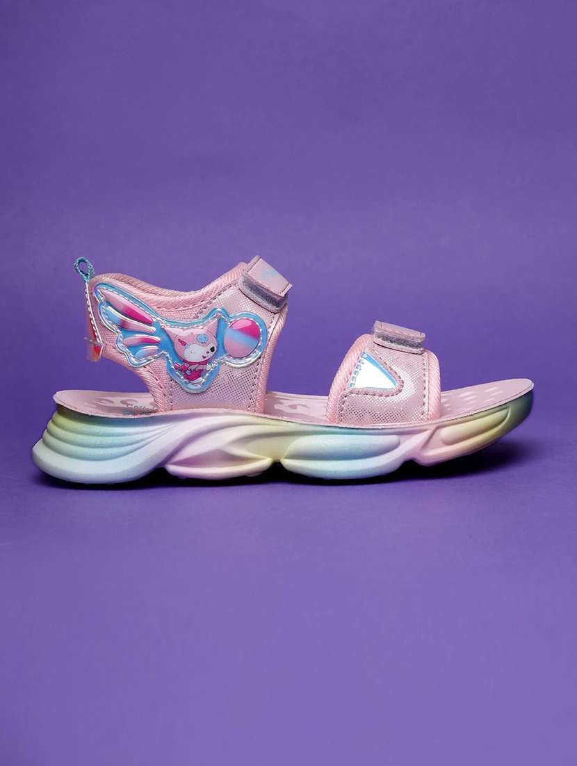 girls printed ankle strap floaters - 22556978 -  Standard Image - 1
