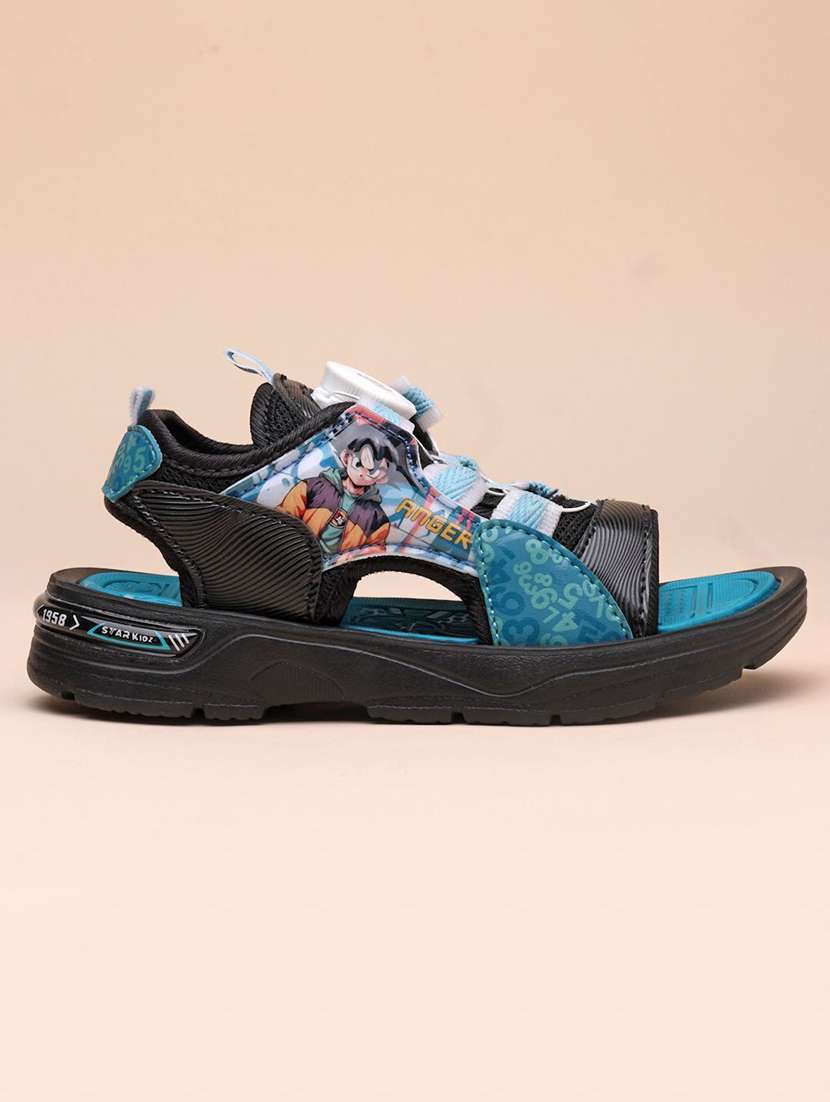 Boys Printed Slip On Floater - 22556991 -  Standard Image - 1
