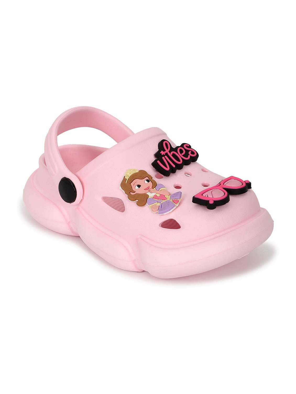 girls applique detailed back strap clogs - 22557000 -  Standard Image - 1