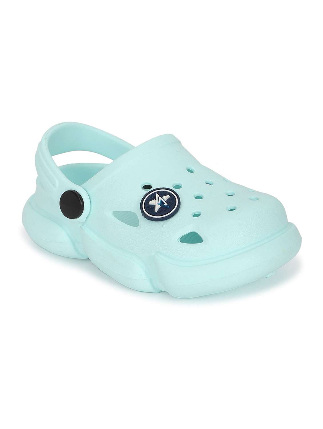 kids applique detailed back strap clogs - 22557002 -  Standard Image - 1