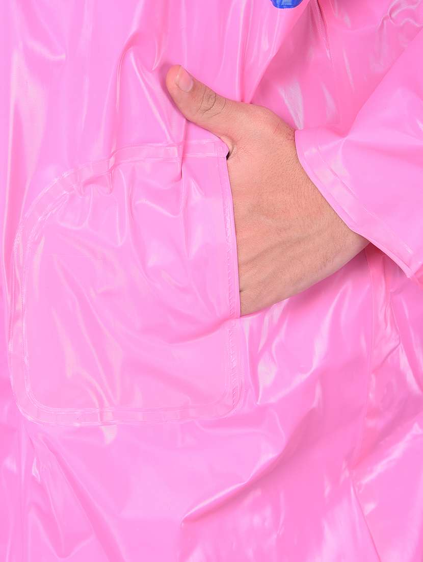 kids colourblocked long sleeves raincoat - 22557150 -  Standard Image - 4
