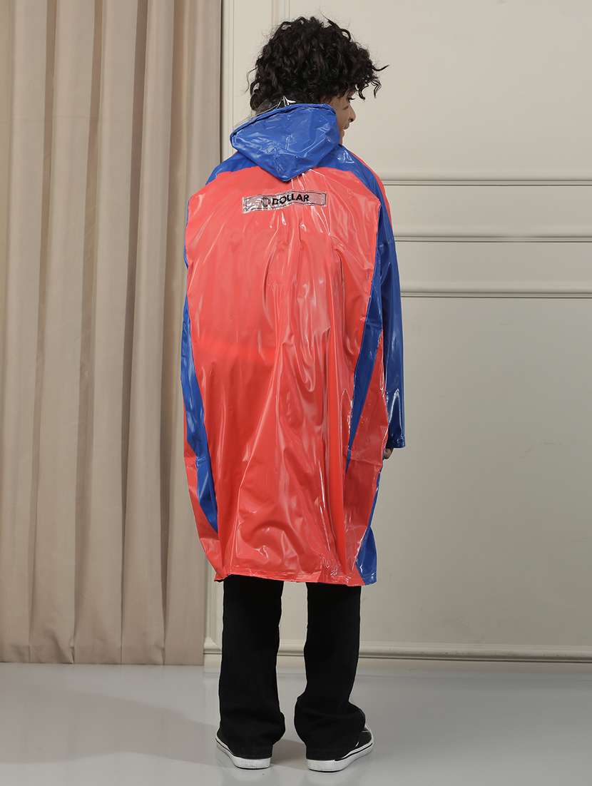 kids colourblocked long sleeves raincoat - 22557153 -  Standard Image - 4