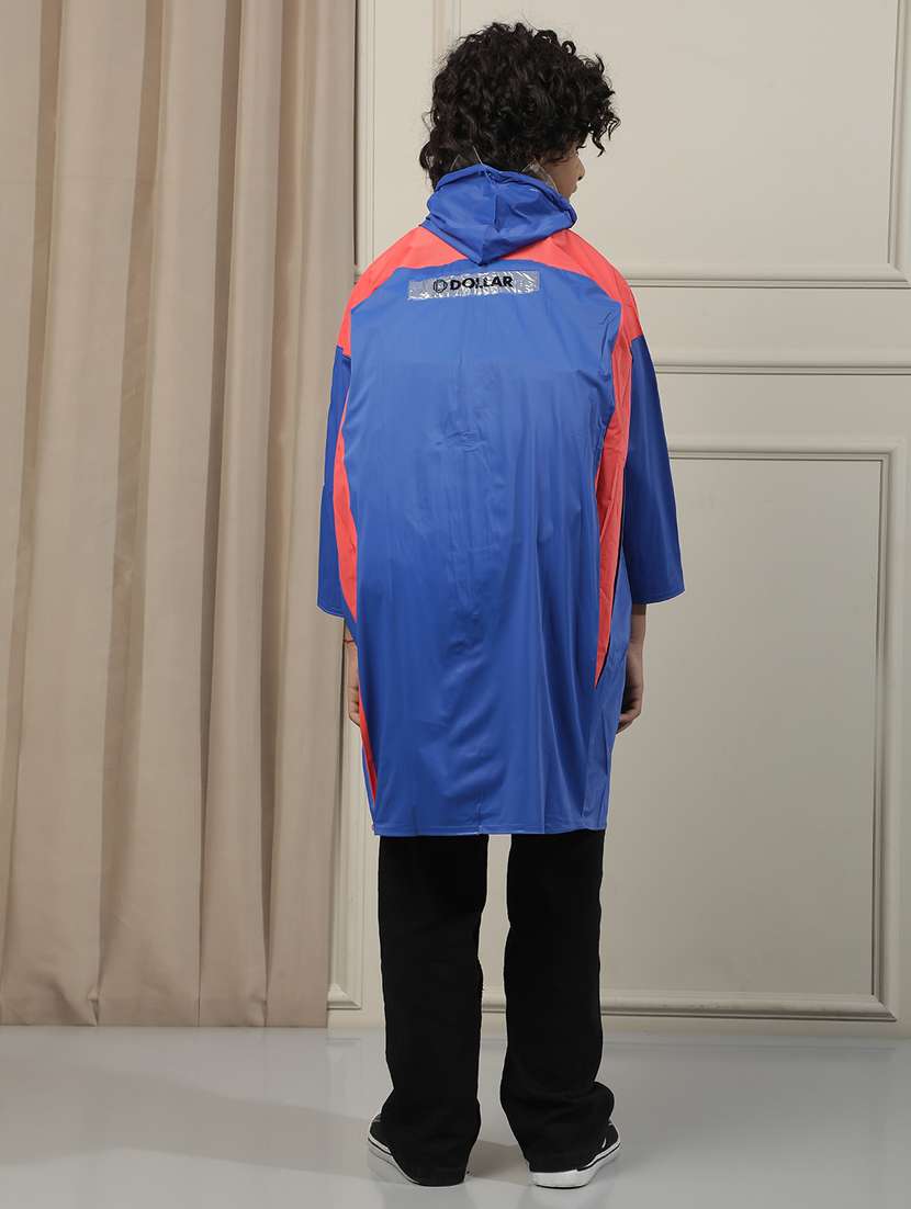 kids colourblocked long sleeves raincoat - 22557159 -  Standard Image - 4