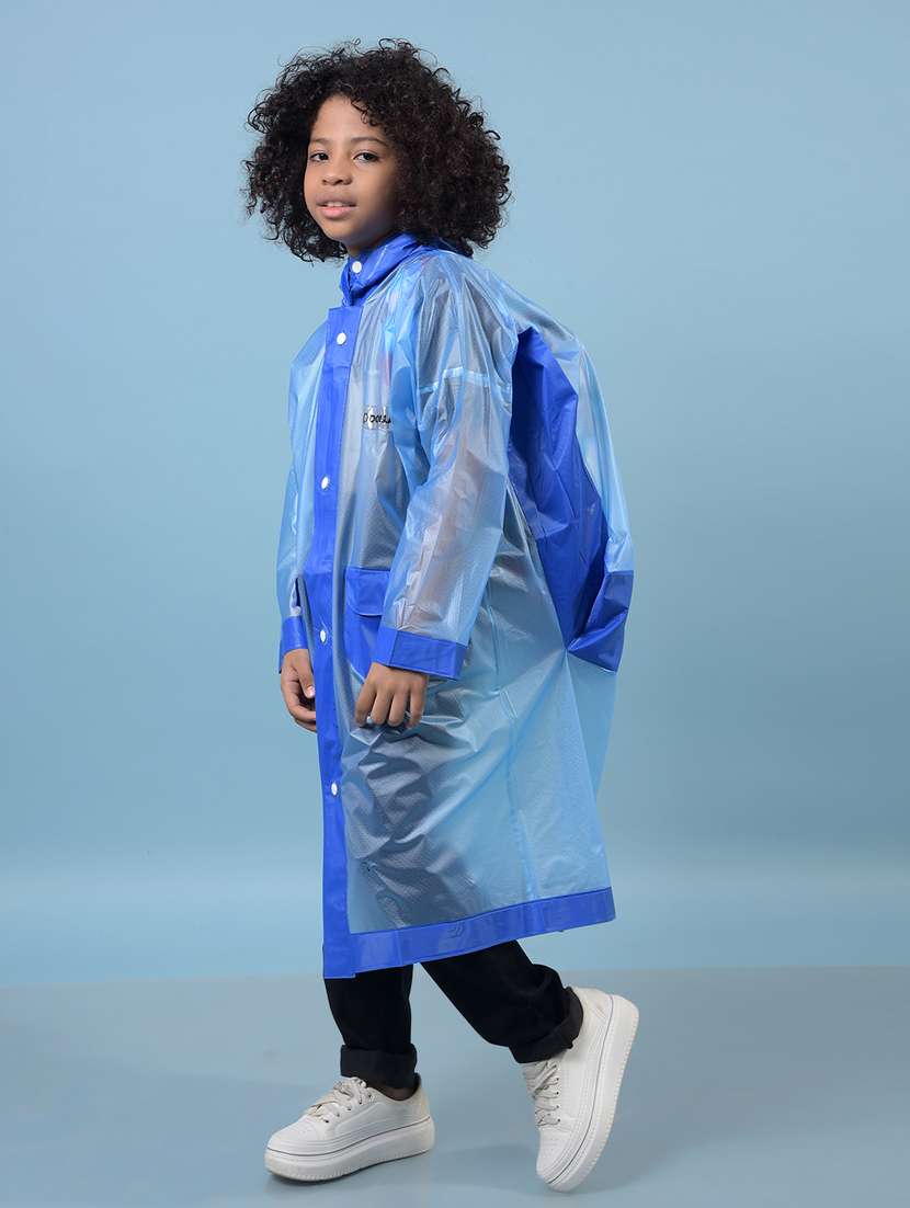 kids self design long sleeves raincoat - 22557164 -  Standard Image - 1