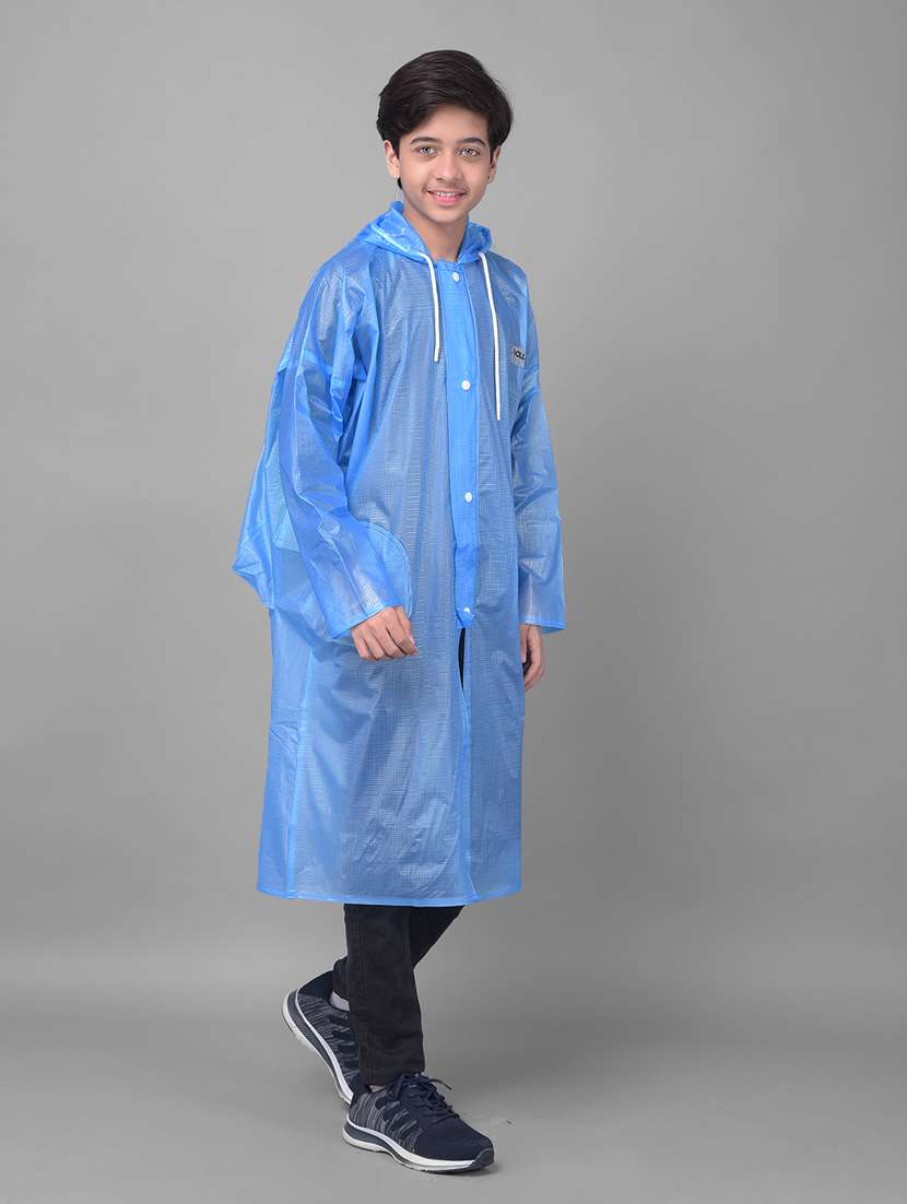 kids self design long sleeves raincoat - 22557169 -  Standard Image - 1