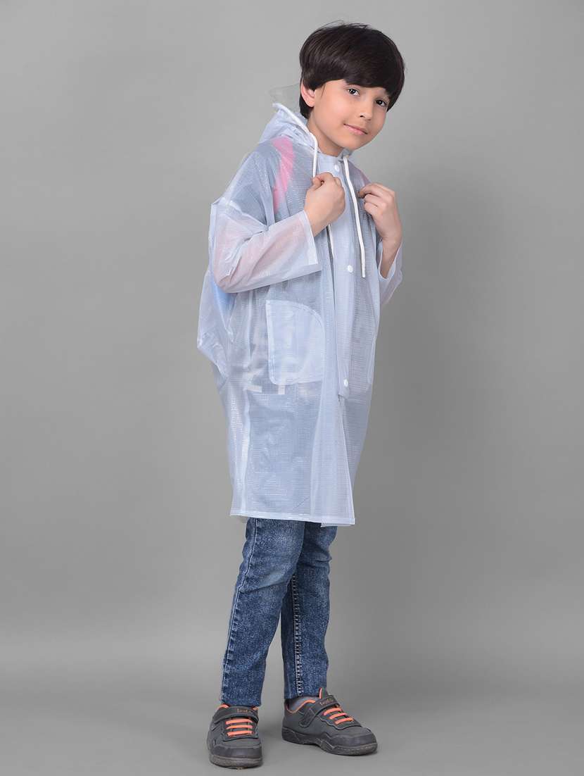 kids self design long sleeves raincoat - 22557171 -  Standard Image - 1