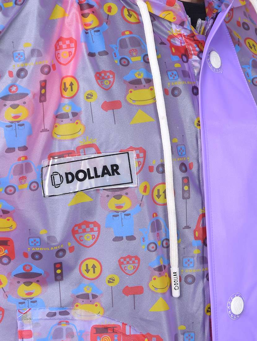 kids printed long sleeves raincoat - 22557183 -  Standard Image - 4