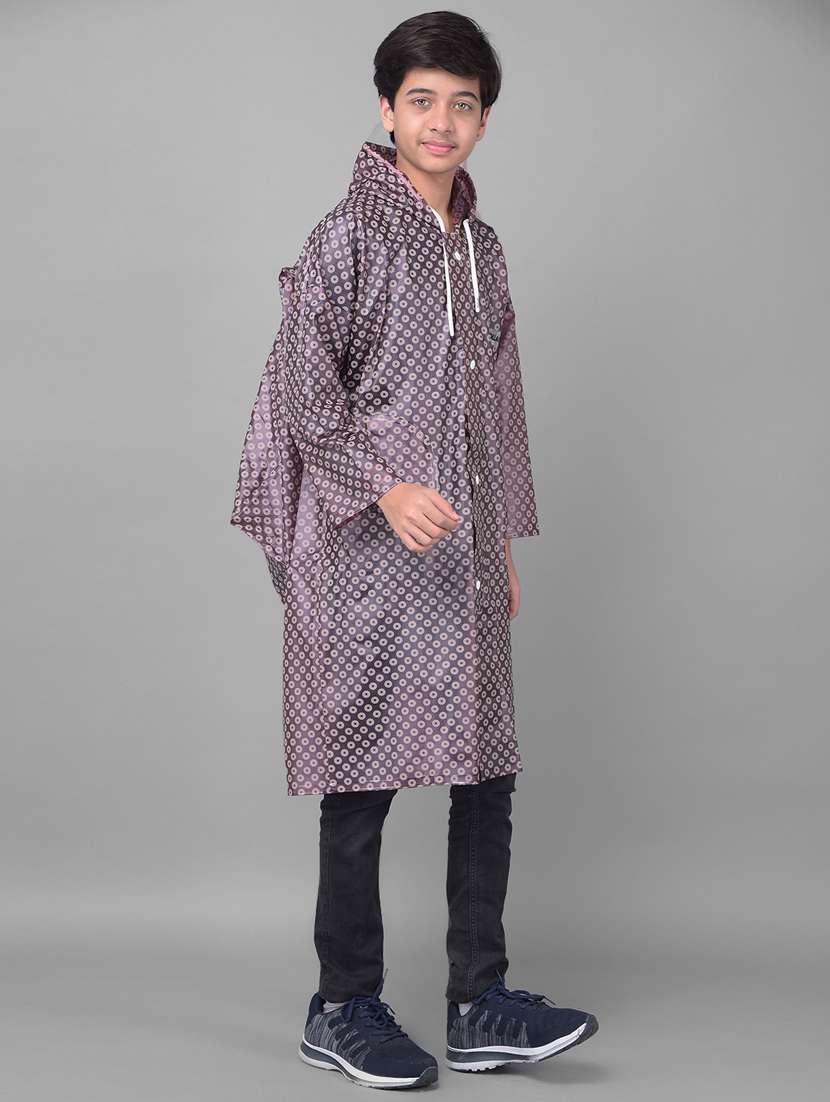 kids printed long sleeves raincoat - 22557186 -  Standard Image - 1