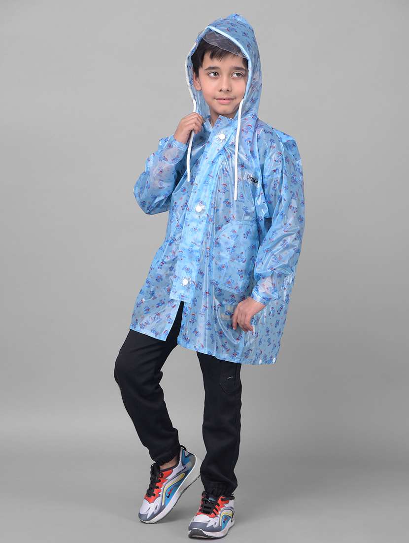 Kids Printed Long Sleeves Raincoat - 22557199 -  Standard Image - 1