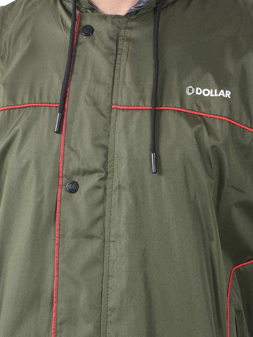 Men Solid Long Sleeve Reversible Rain Suit Set - 22557415 -  Standard Image - 1