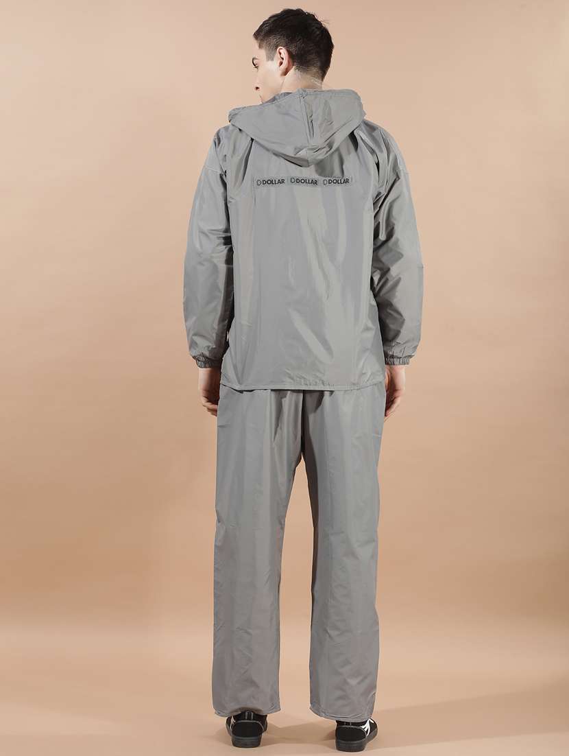 men solid long sleeve reversible rain suit set - 22557445 -  Standard Image - 4