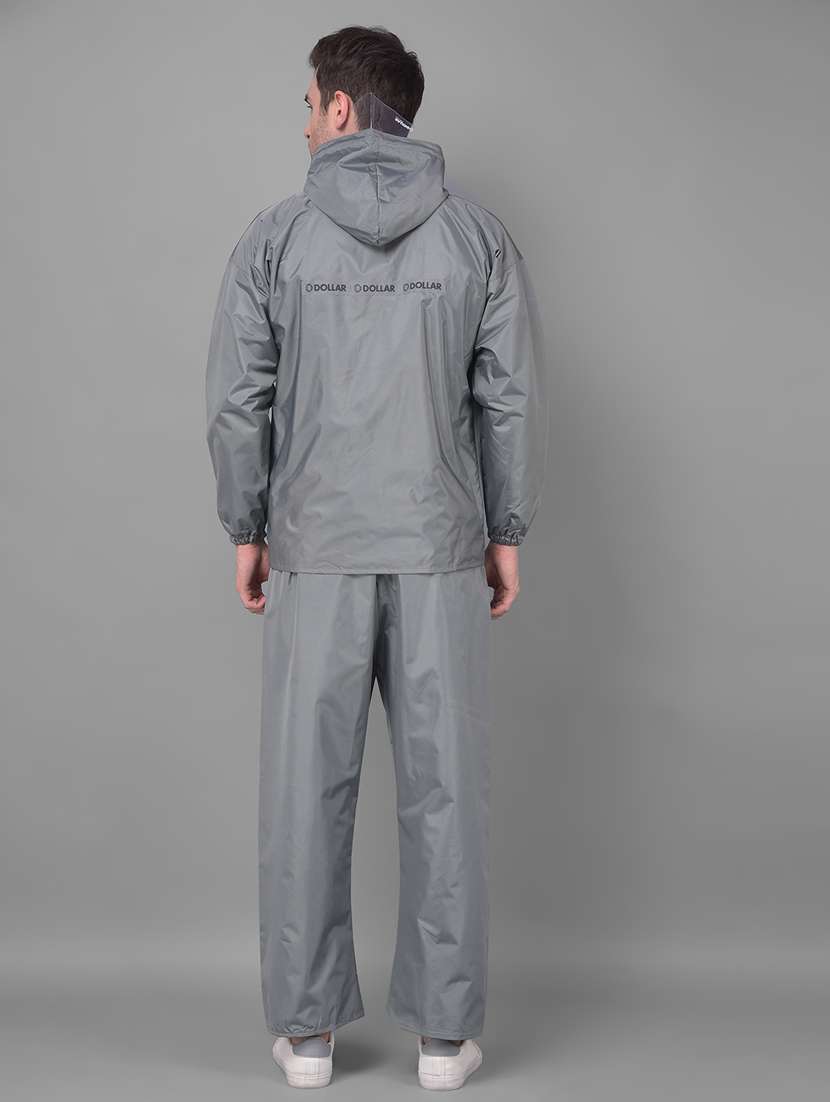 men solid long sleeve reversible rain suit set - 22557523 -  Standard Image - 4