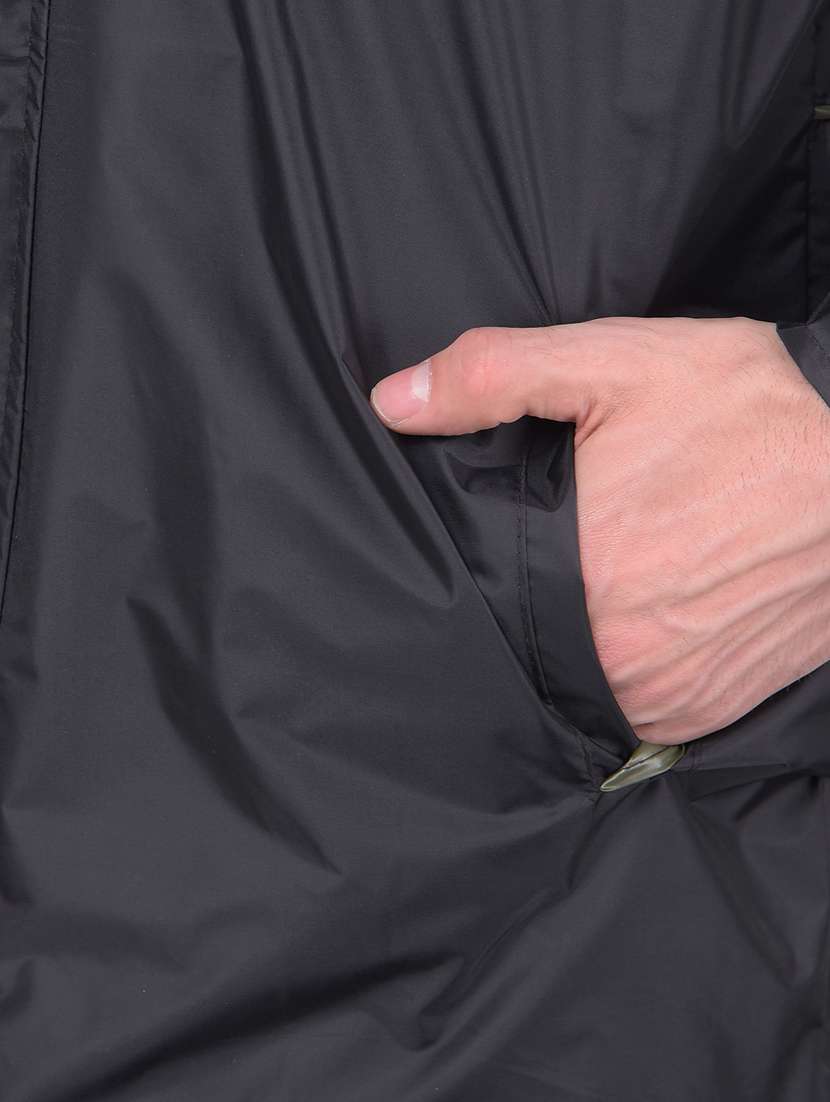 men solid long sleeve reversible rain suit set - 22557526 -  Standard Image - 1