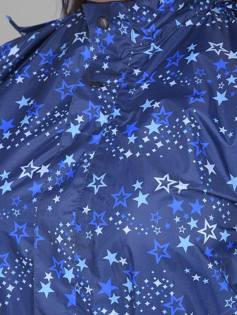 Women Printed Long Sleeves Raincoat - 22557701 -  Standard Image - 1