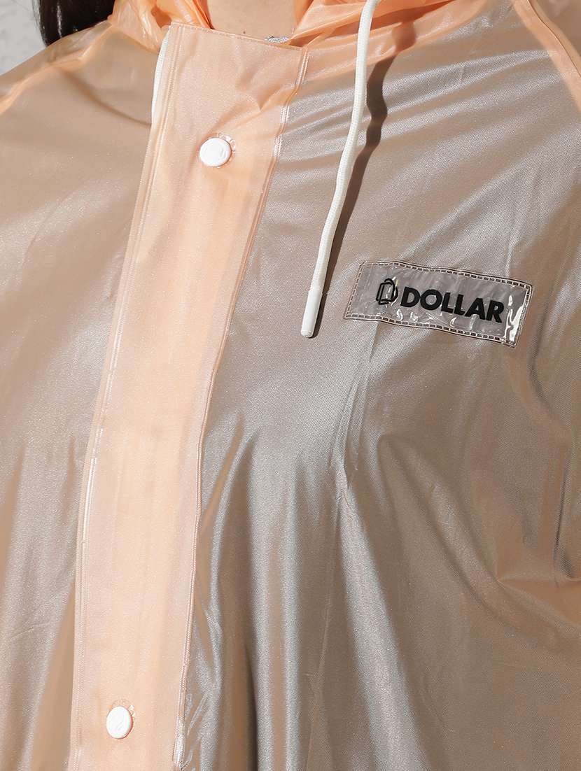 women solid long sleeves raincoat - 22557752 -  Standard Image - 1