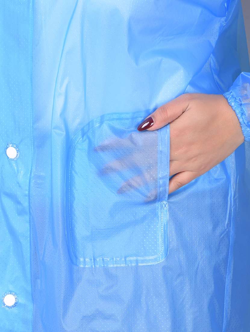 women solid long sleeves rain suit set - 22557755 -  Standard Image - 4