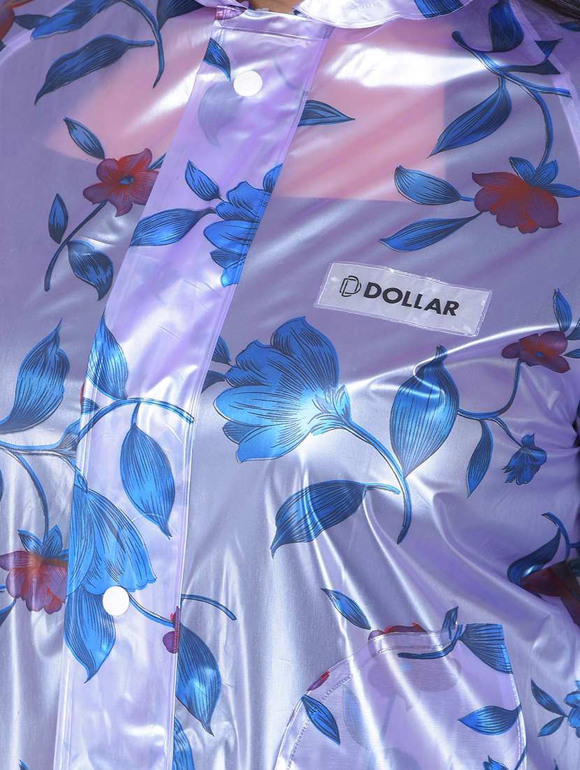 women printed long sleeves raincoat - 22557778 -  Standard Image - 4